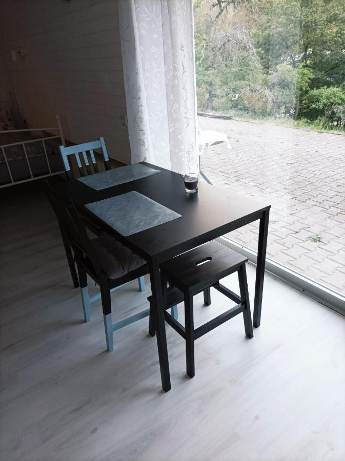 Kleine Ferienwohnung Mit Terrasse Am Waldrand Schonau  Zewnętrze zdjęcie